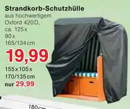 Wiglo Wunderland Strandkorb-Schutzhülle Angebot
