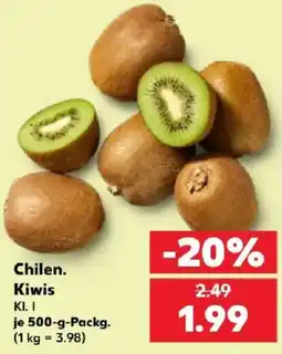 Kaufland Chilen. Kiwis Angebot