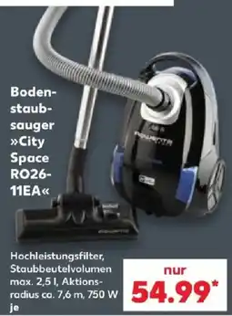 Kaufland Bodenstaubsauger »City Space RO26-11EA« Angebot