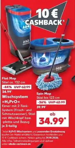Kaufland H2Pro Wischsystem Angebot