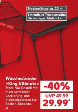 Kaufland Wäscheständer »King Ultimate« Angebot