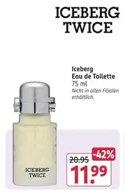 Rossmann Iceberg Twice Eau de Toilette Angebot
