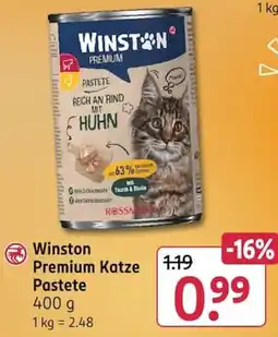 Rossmann Winston Premium Katze Pastete Angebot