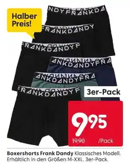 Rusta Boxershorts Frank Dandy Klassisches Modell Angebot