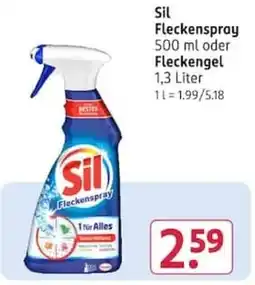 Rossmann Sil Fleckenspray Angebot