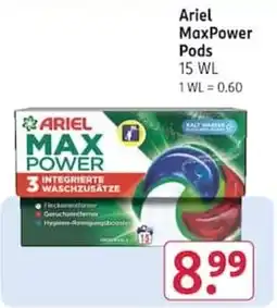 Rossmann Ariel MaxPower Pods Angebot