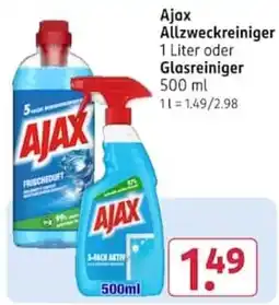 Rossmann Ajax Allzweckreiniger Angebot