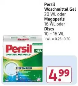 Rossmann Persil Waschmittel Gel Angebot