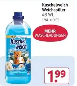 Rossmann Kuschelweich Weichspüler Angebot