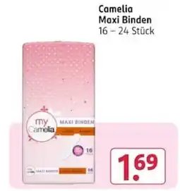 Rossmann Camelia Maxi Binden Angebot