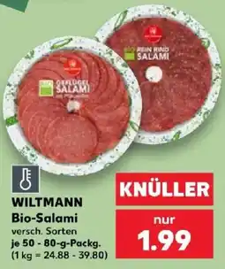 Kaufland WILTMANN Bio-Salami Angebot