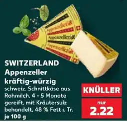 Kaufland Appenzeller Angebot