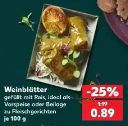 Kaufland Weinblätter Angebot