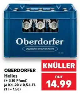 Kaufland Oberdorfer Helles Angebot