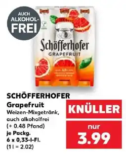 Kaufland Schöfferhofer Grapefruit Angebot