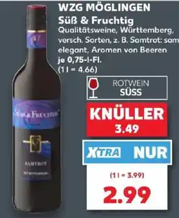 Kaufland WZG MÖGLINGEN Süß & Fruchtig Angebot