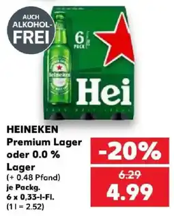 Kaufland HEINEKEN Premium Lager Angebot