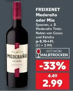 Kaufland Freixenet Mederaño Angebot