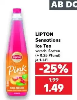 Kaufland LIPTON Sensations Ice Tea Angebot
