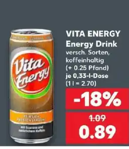 Kaufland Vita Energy Energy Drink Angebot