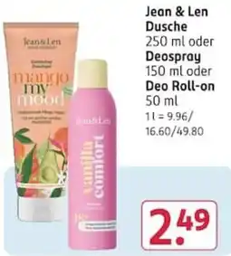 Rossmann Jean & Len Dusche Angebot