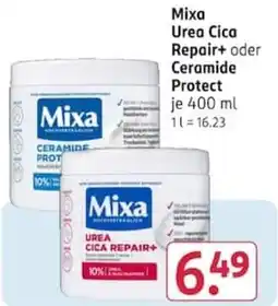 Rossmann Mixa Urea Cica Repair+ Angebot