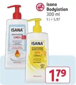Rossmann Isana Bodylotion Angebot