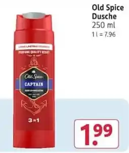 Rossmann Old Spice Dusche Angebot