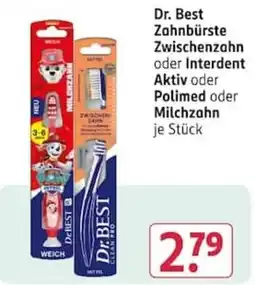 Rossmann Dr. Best Zahnbrüste Angebot