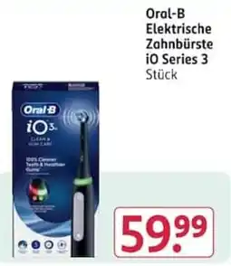 Rossmann Oral-B Elektrische Zahnbürste iO Series 3 Angebot