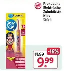 Rossmann Prokudent Elektrische Zahnbürste Kids Angebot