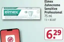 Rossmann Elmex Zahncreme Sensitive Professional Angebot
