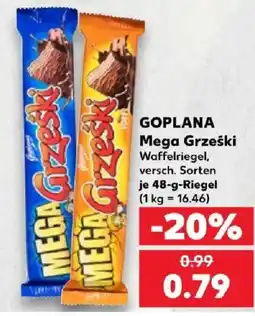 Kaufland GOPLANA Mega Grzeški Angebot