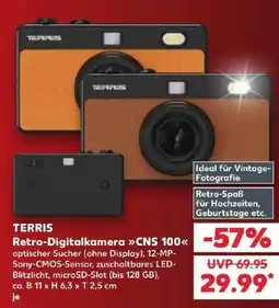 Kaufland TERRIS Retro-Digitalkamera »CNS 100« Angebot