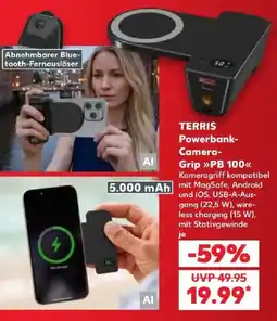 Kaufland TERRIS Powerbank-Camera-Grip »PB 100« Angebot