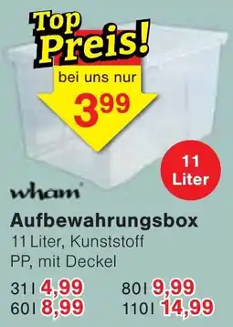 Wiglo Wunderland wham Aufbewahrungsbox Angebot