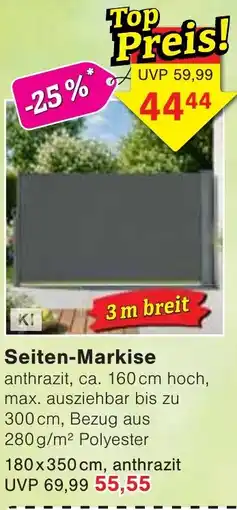 Wiglo Wunderland Seiten-Markise Angebot