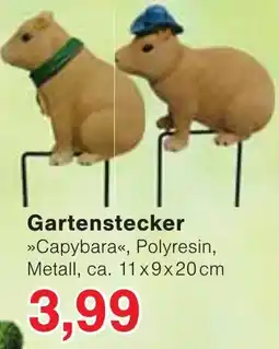 Wiglo Wunderland Gartenstecker »Capybara« Angebot