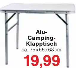 Wiglo Wunderland Alu-Camping-Klapptisch Angebot