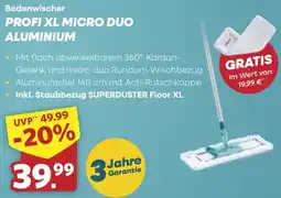 Famila Nord West LEIFHEIT Bodenwischer PROFI XL MICRO DUO ALUMINIUM Angebot