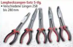 Norma Langbeckzangen-Satz 5-tlg. Angebot