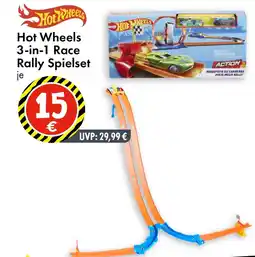 TEDi Hot Wheels 3-in-1 Race Rally Spielset Angebot