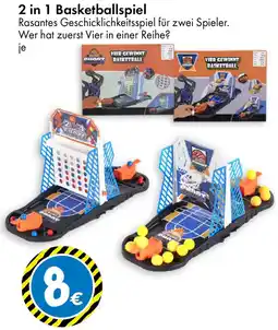 TEDi 2 in 1 Basketballspiel Angebot
