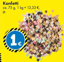 TEDi Konfetti Angebot
