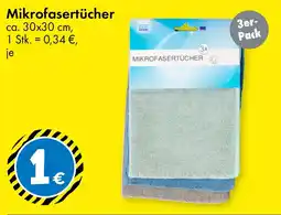 TEDi Mikrofasertücher Angebot