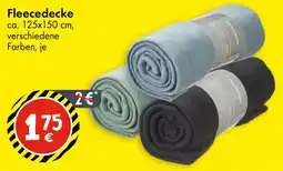 TEDi Fleecedecke Angebot