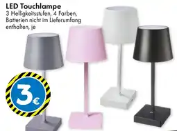 TEDi LED Touchlampe Angebot