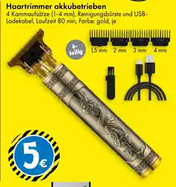 TEDi Haartrimmer akkubetrieben Angebot