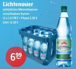 Getränke Hoffmann Lichtenauer natürliches Mineralwasser Angebot