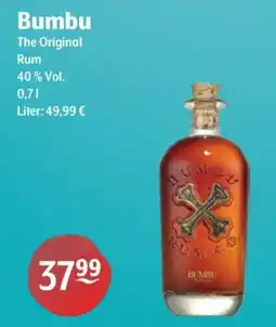Getränke Hoffmann Bumbu The Original Rum Angebot